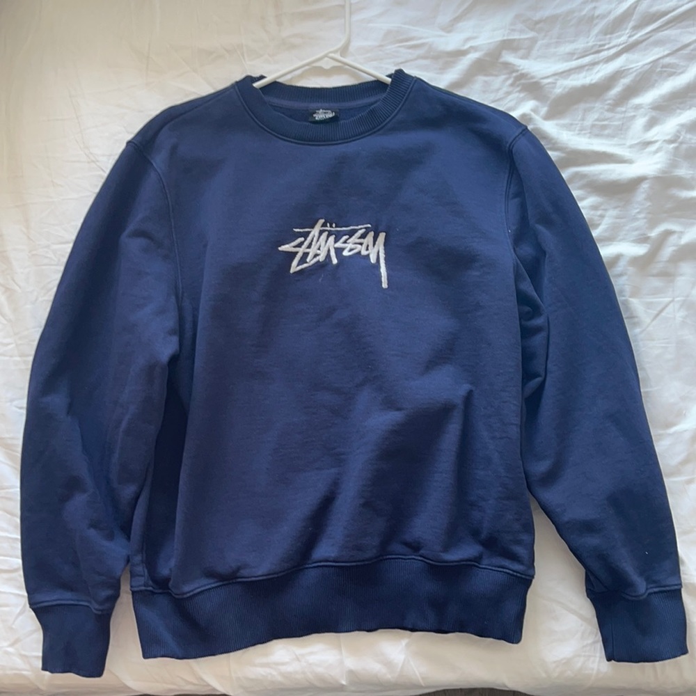 Stüssy Basic Stussy Crew Navy